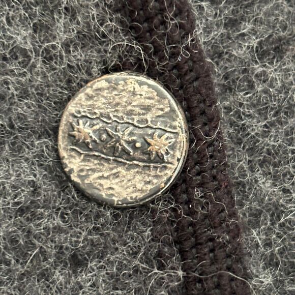 Country Blue Womens Boiled Wool Jacket Large - Picture 8 of 8